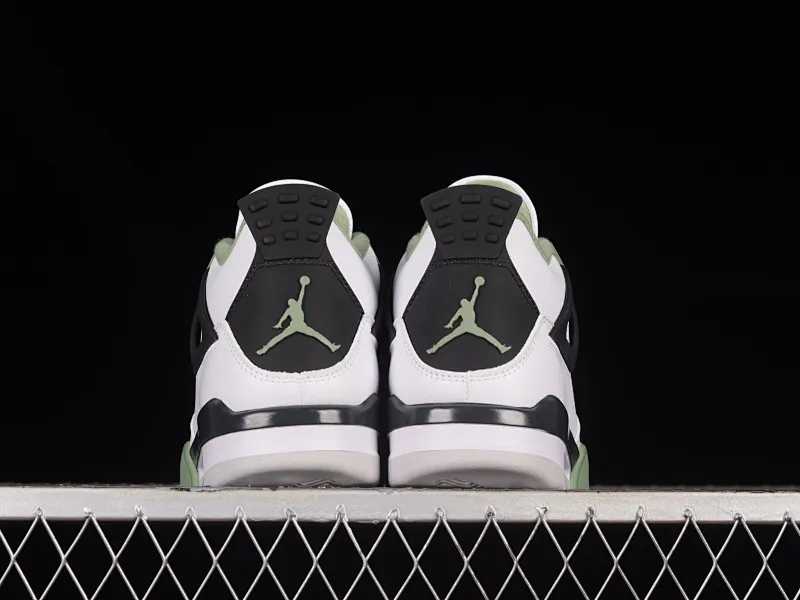 All categories Air Jordan Jordan series basketball shoes Air Jordan 4 X version Air Jordan 4 Retro "Seafoam" AJ4 Joe 4 white and green AQ9129-103